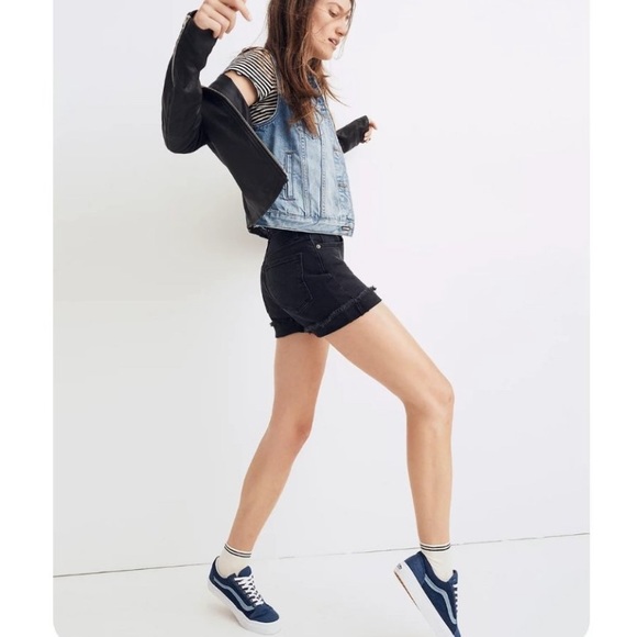 Madewell high-waisted frayed-hem jean shorts -will drop for closer clear out! - Picture 12 of 12